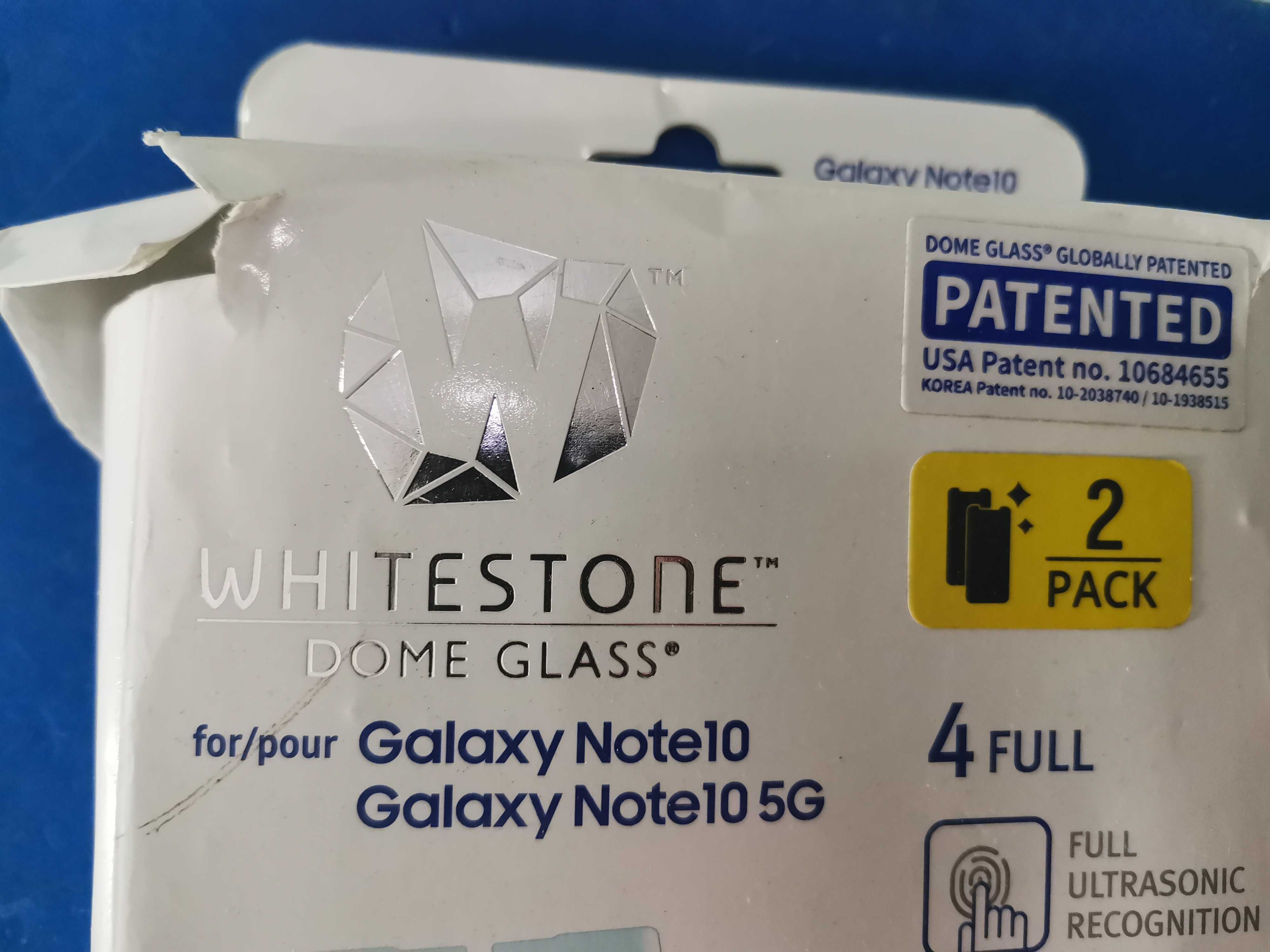 Преміальне захисне скло Whitestone для Samsung Note 10 (2 шт. в уп.)