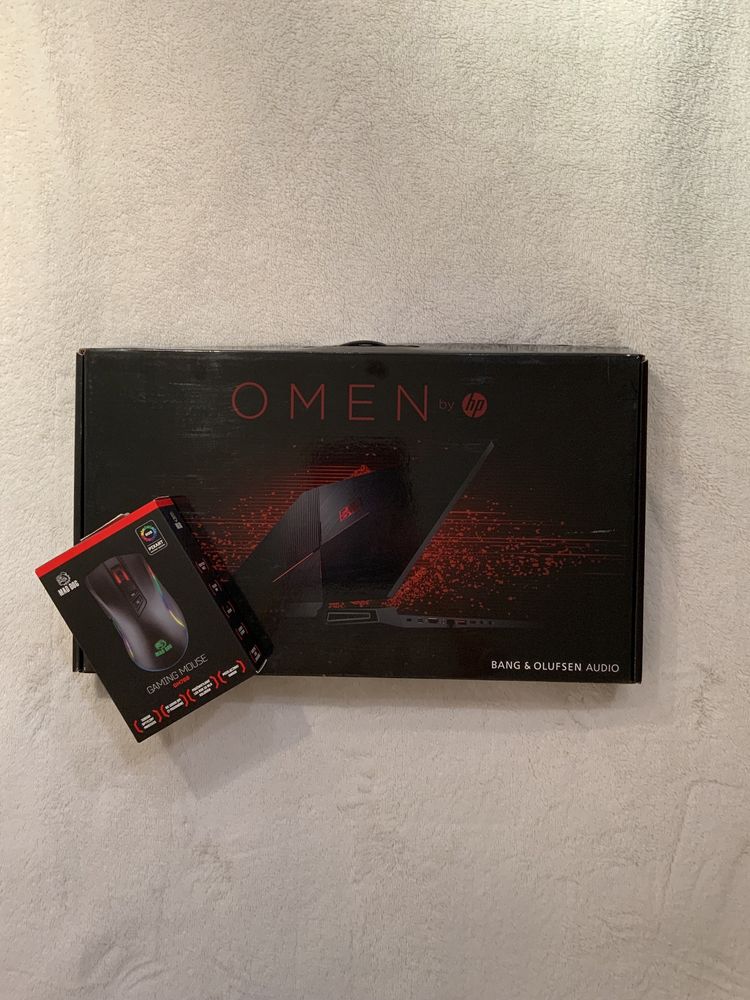 OMEN by HP Laptop 15 cali + myszka MAD DOG GM700