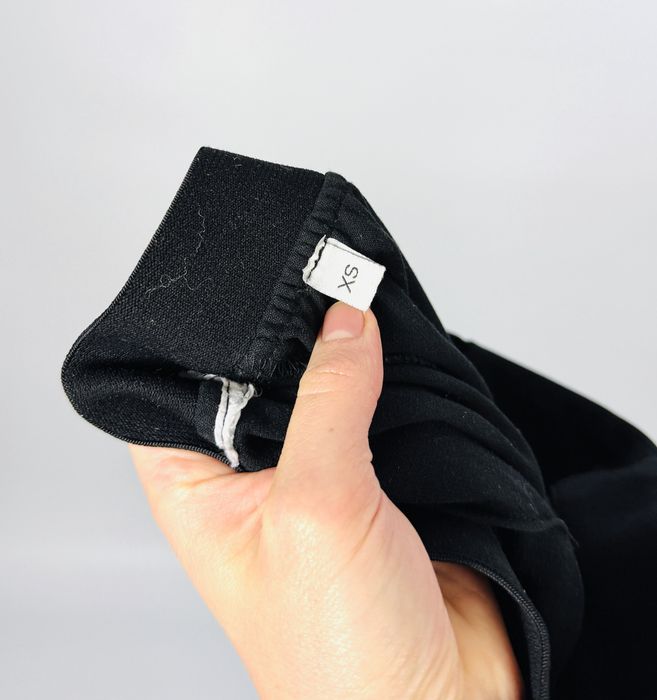 Czarne spodnie kuloty eleganckie XS 34