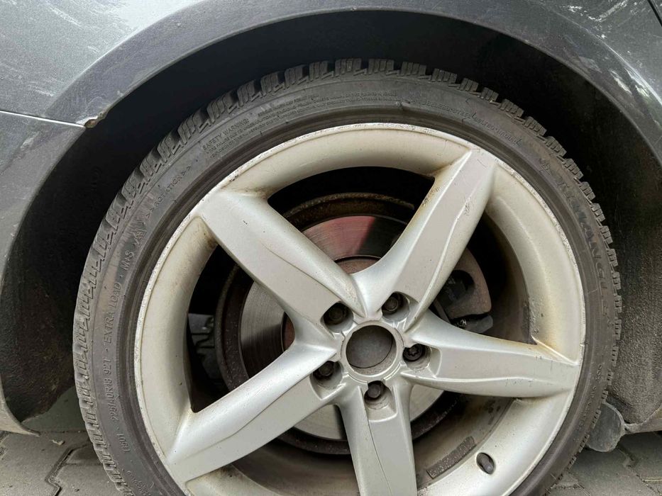 Alufelgi Audi S-Line 18 5x112 Opony Zimowe 225/40R18 Stan Bardzo Dobry