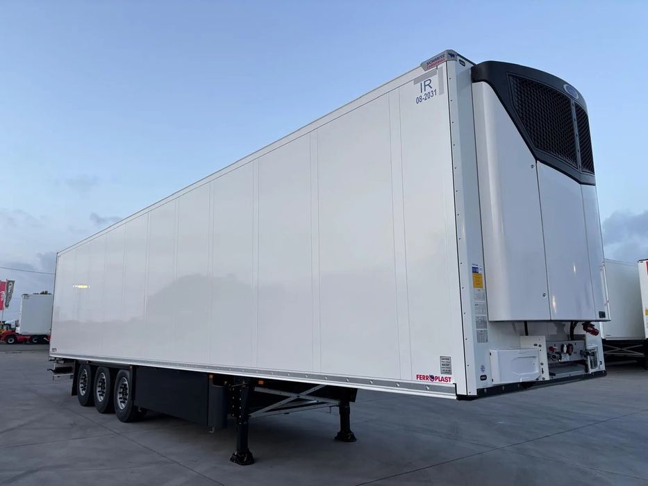 Schmitz Cargobull odbiór w Polsce, Nowa chłodnia Schmitz 2 Temperatury - Multitemperatura + Doppelstock - podwójny załadunek, 2025r. z Carrier Vector HE 19MT