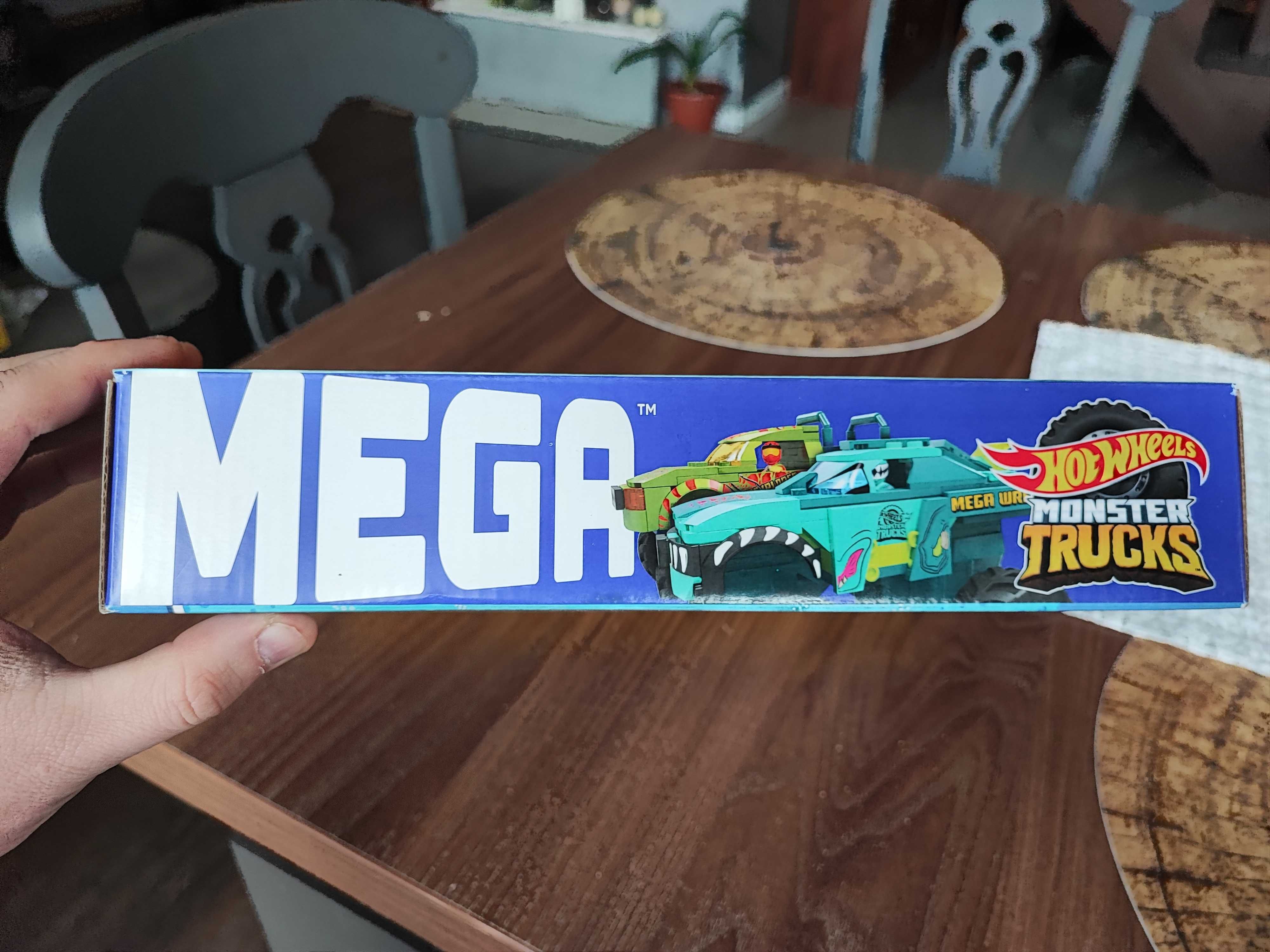 DZIEŃ DZIECKA - MEGA Hot Wheels Monster Trucks Mega-Wrex Tor przeszkód