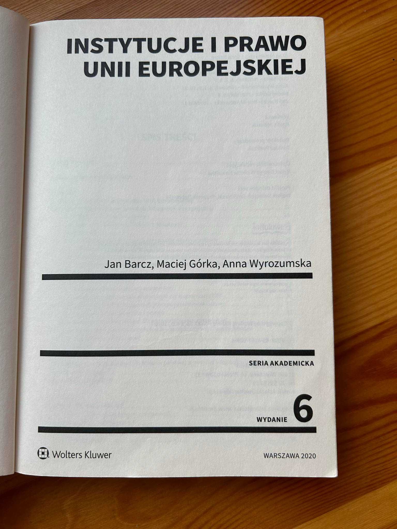 Instytucje i Prawo Unii Europejskiej