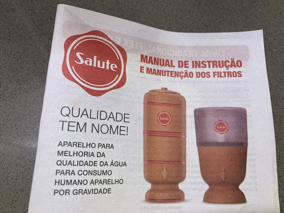 Filtro de água Salute