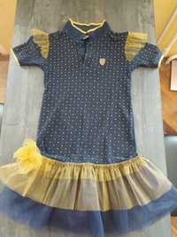 Лёгкое платье для девочки, 9-11 лет