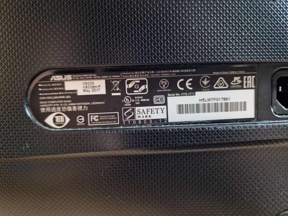 Monitor ASUS VS229H-P – 21,5″, Full HD