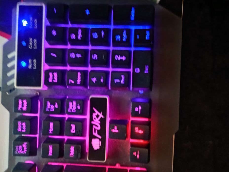 Klawiatura gamingowa Fury trec