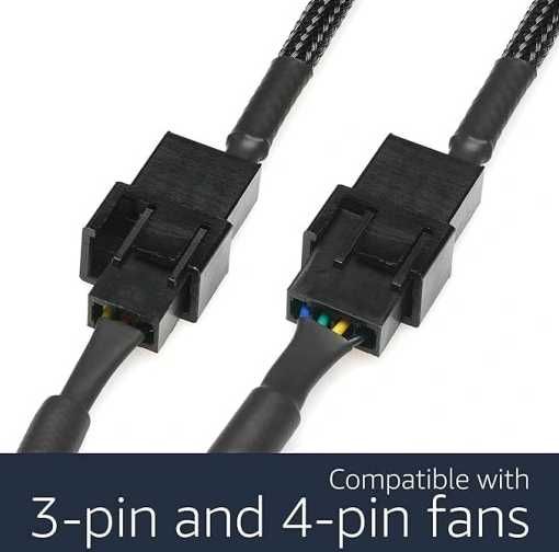 Kabel zasilający wentylator z przełącznikiem i rozdzielaczem, zestaw