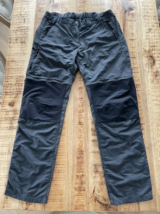 Spodnie trekkingowe górskie damskie Forclaz 2 w 1 odpinane nogawki