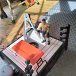 Boneco mais ringue de wwe