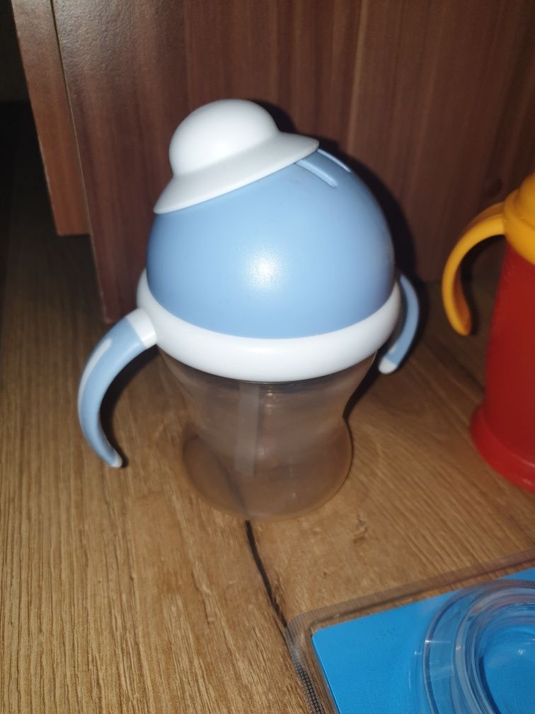 Kubek Lovi 360 + Kubek ze słomką + uszczelka