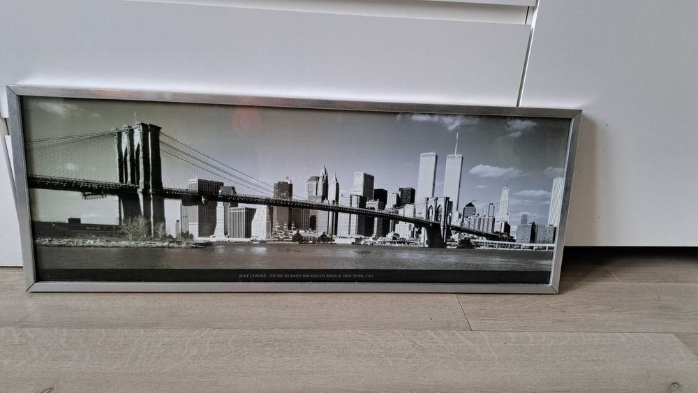 Poster plakat Brooklyn Bridge Nowy York 98x36cm