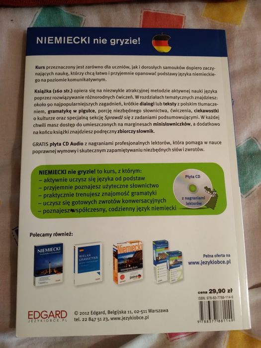 Niemiecki nie gryzie,  kurs od podstaw,  ćwiczenia