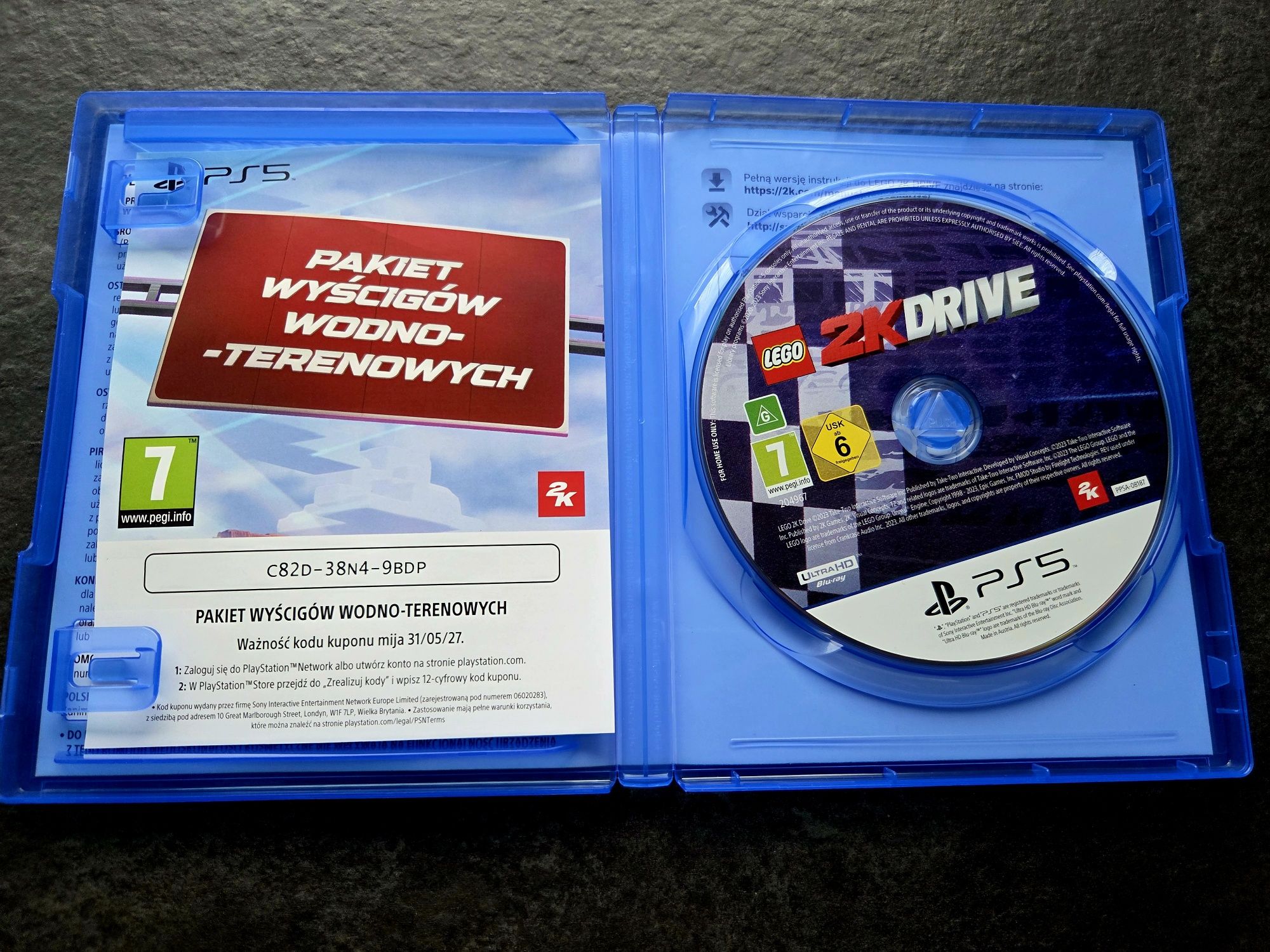 Lego 2K Drive na PS5. Polski dubbing.