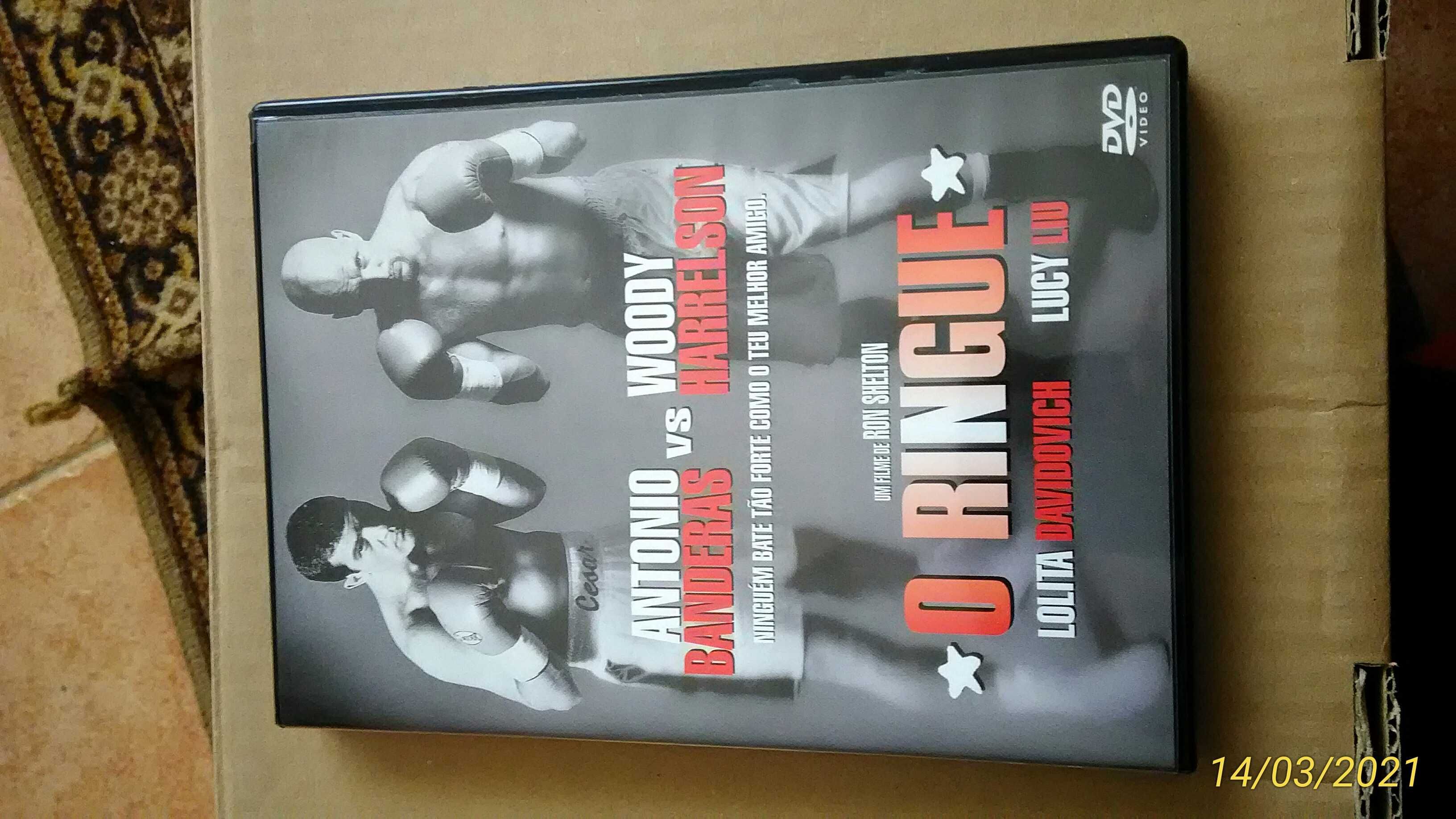 Dvd O RINGUE Filme d Ron Shelton Woody Harrelson Antonio Banderas Boxe