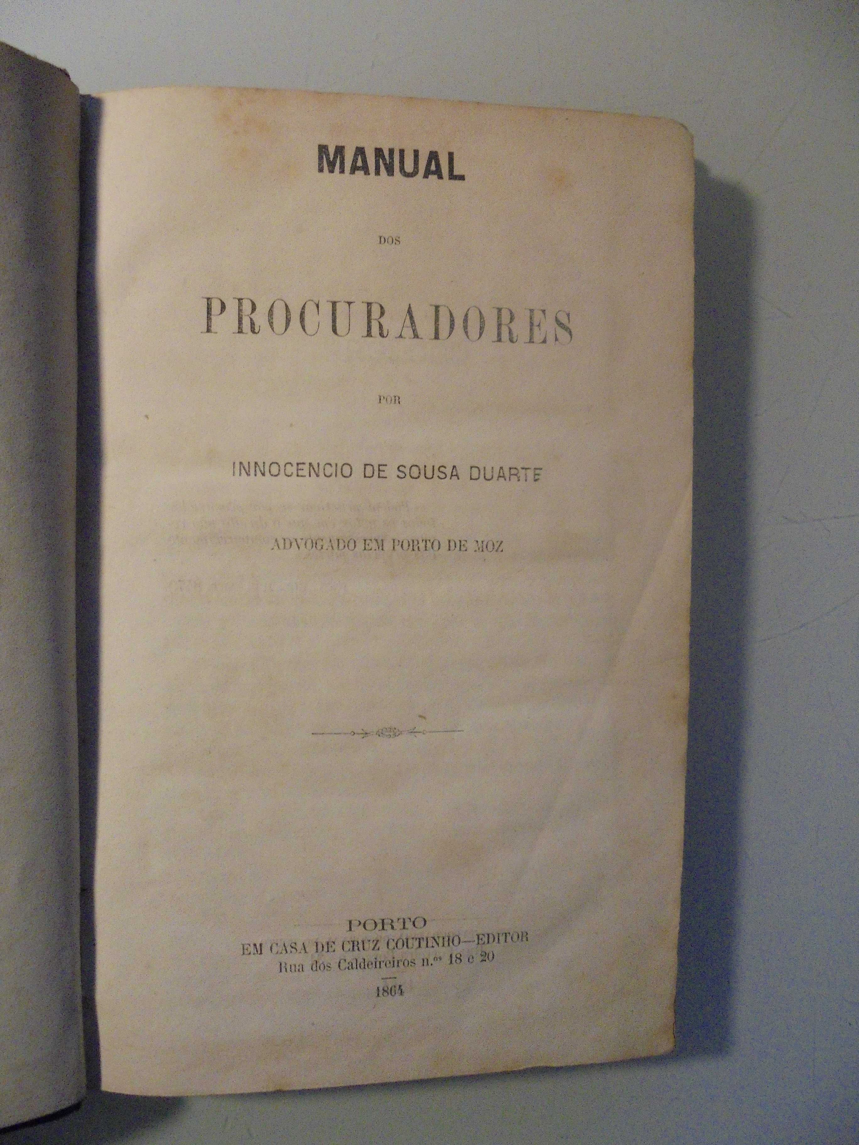 Duarte (Innocencio de Sousa)Manual dos Procuradores