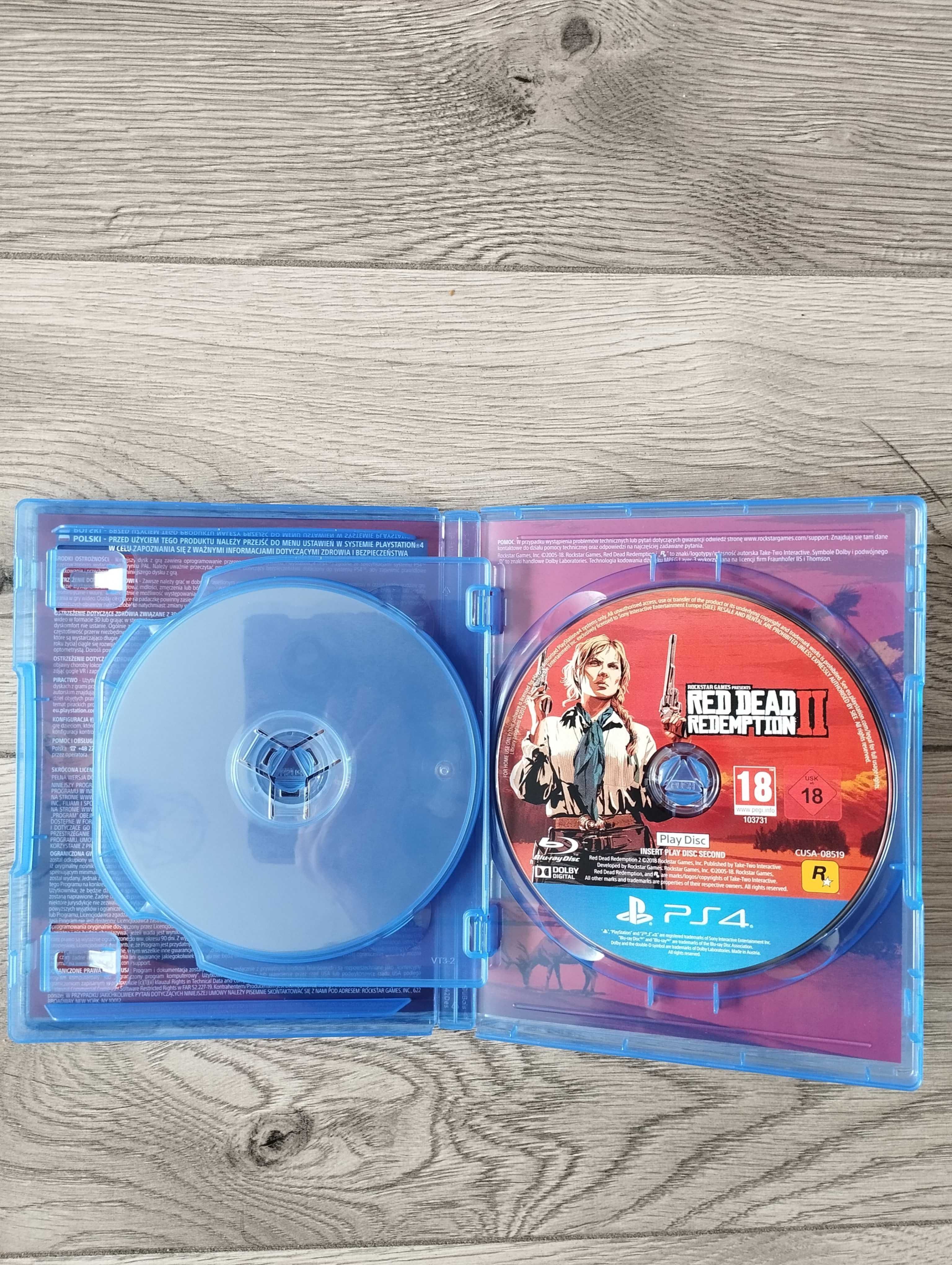 Gra Red Dead Redemption 2 Polska Wersja PS4/PS5 Playstation