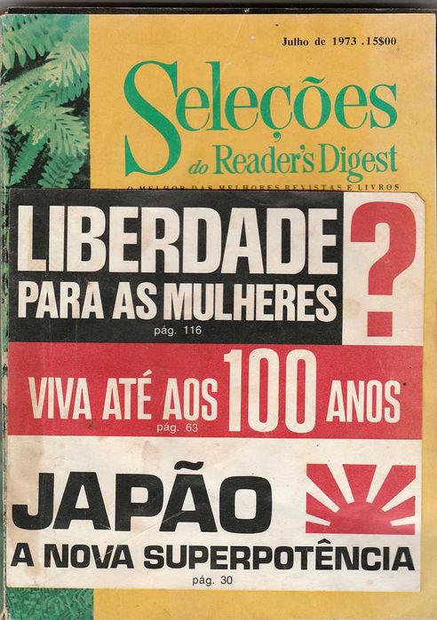 Revista Seleções do Reader's Digest - Julho 1973