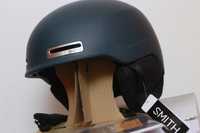 Kask Smith narciarski "Maze" ciemnozielonym matowy XL 63cm 67cm MIPS