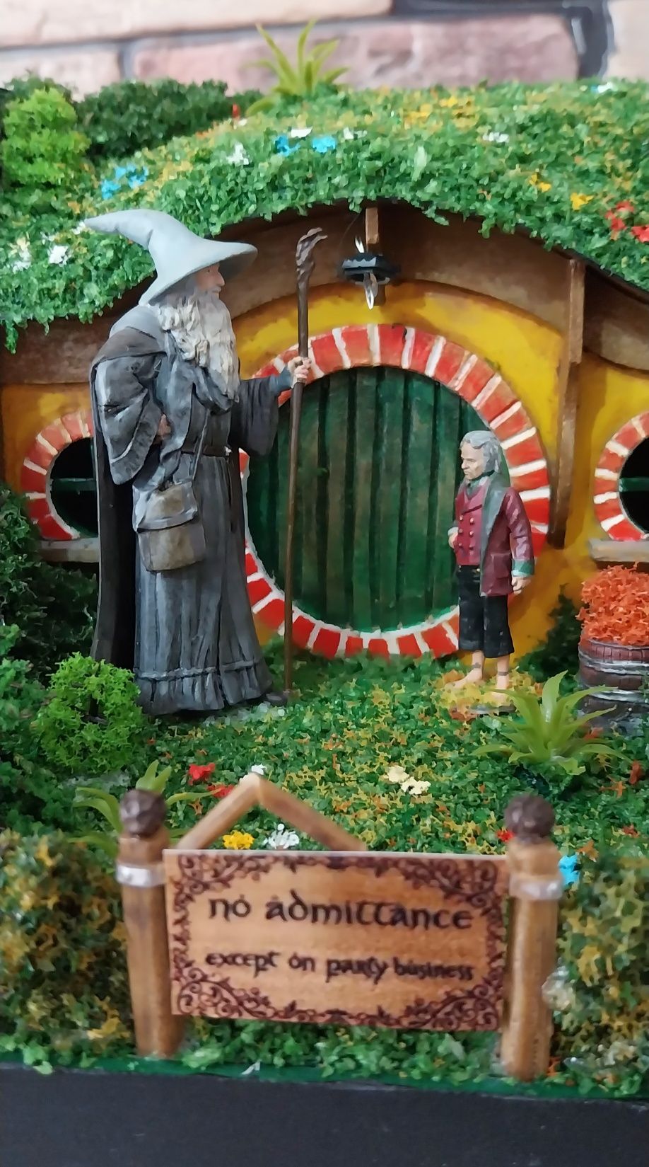 Booknok-diorama LOTR