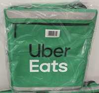 Mochila, mala, bolsa térmica expansível Uber Eats, Bolt Food, Glovo