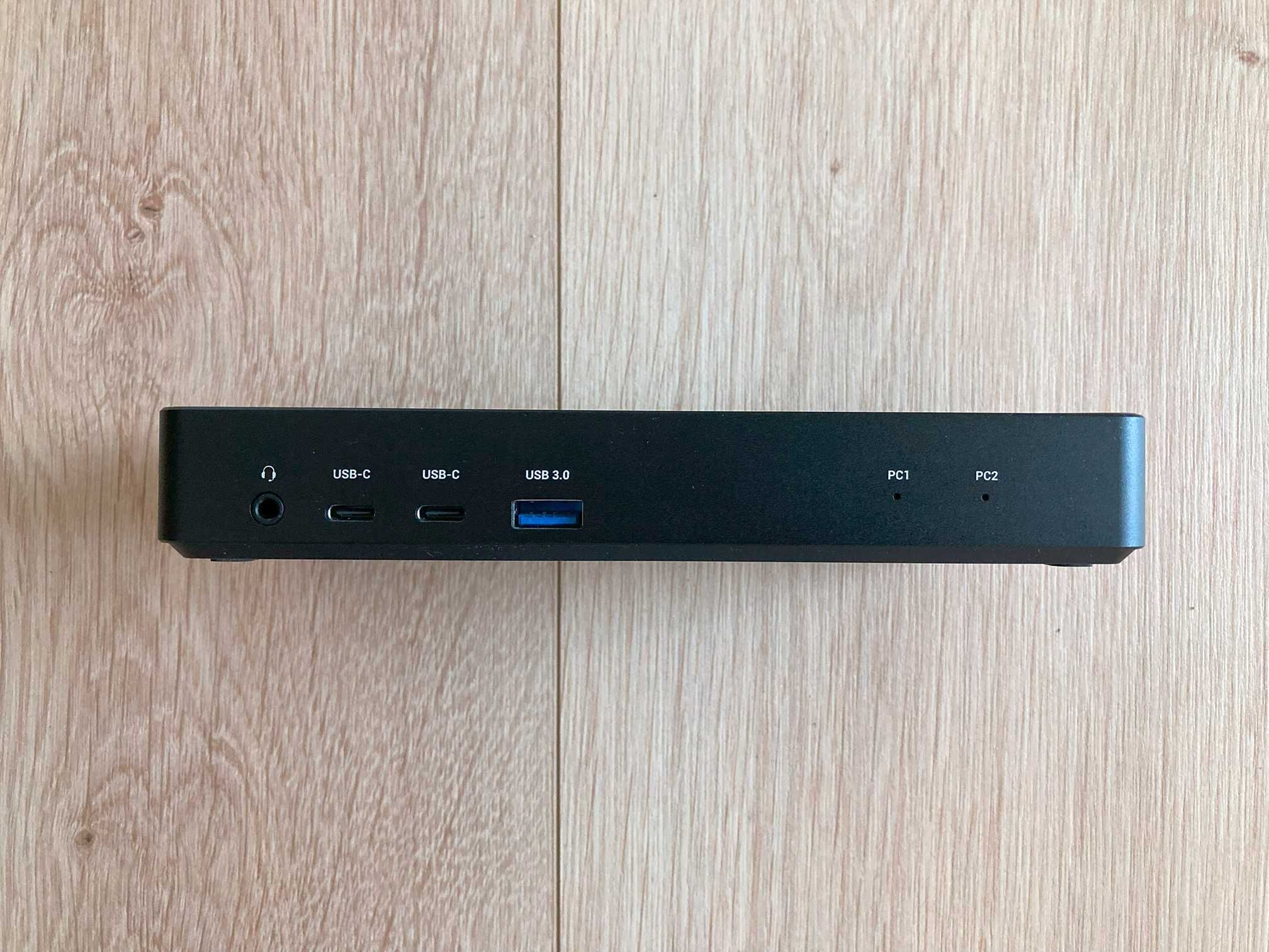 Stacja dokująca i-tec usb-c z przełącznikiem KVM