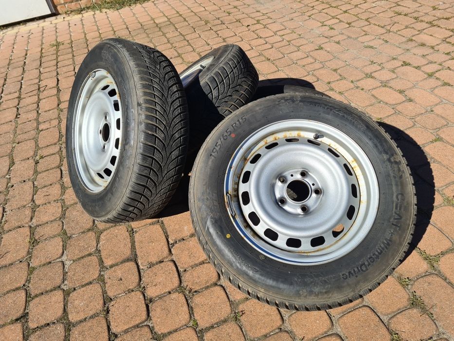 Koła opony zimowe 5x108 r15 195x 65 xR15 partner berlingo combo proace
