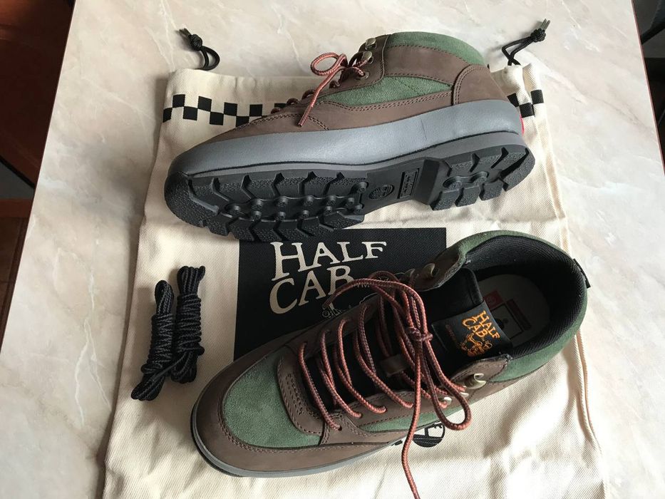 Vans x Timberland Half Cab Hiker Boots - Green/Brown
