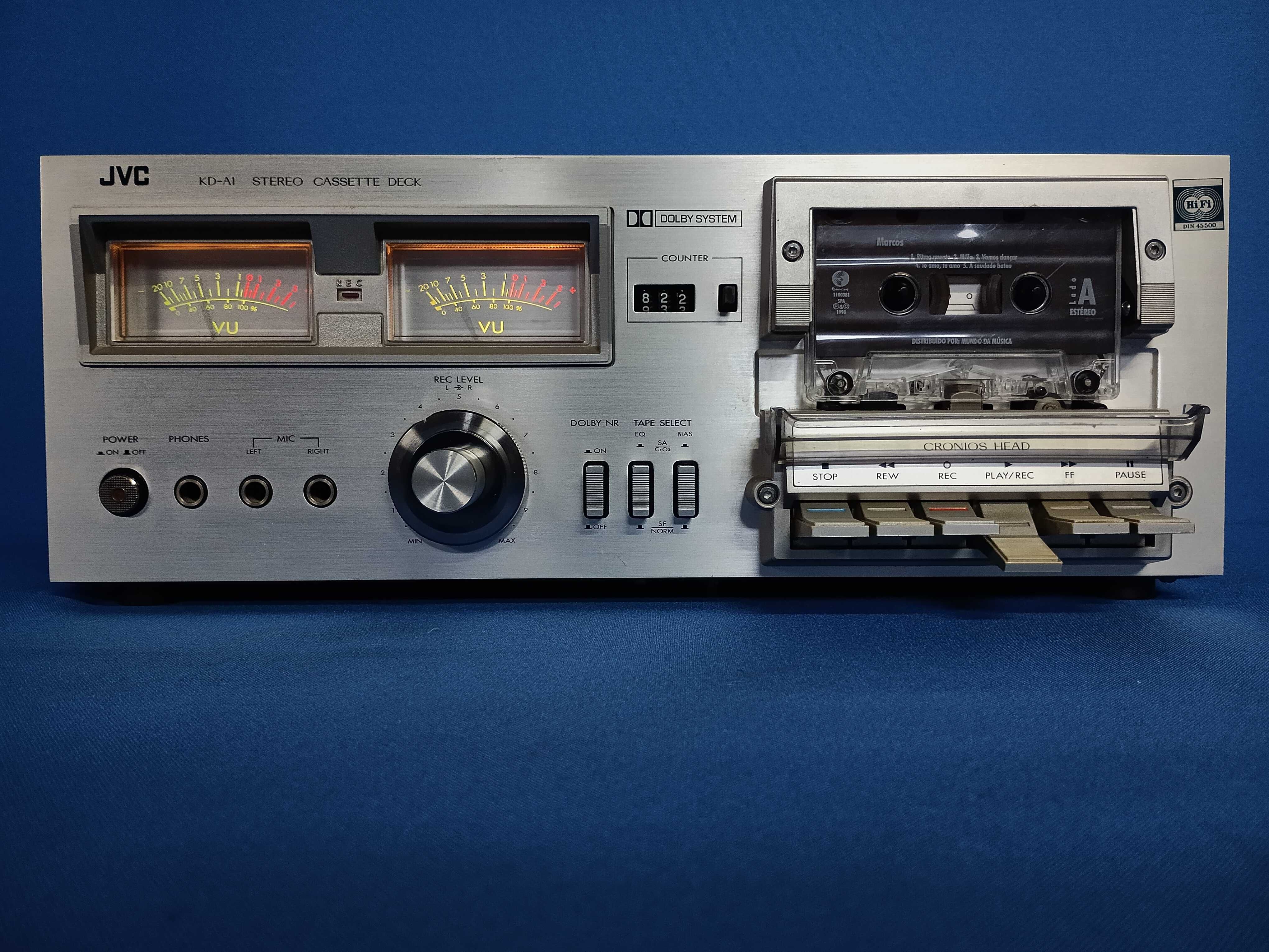 leitor cassetes JVC KD-A1