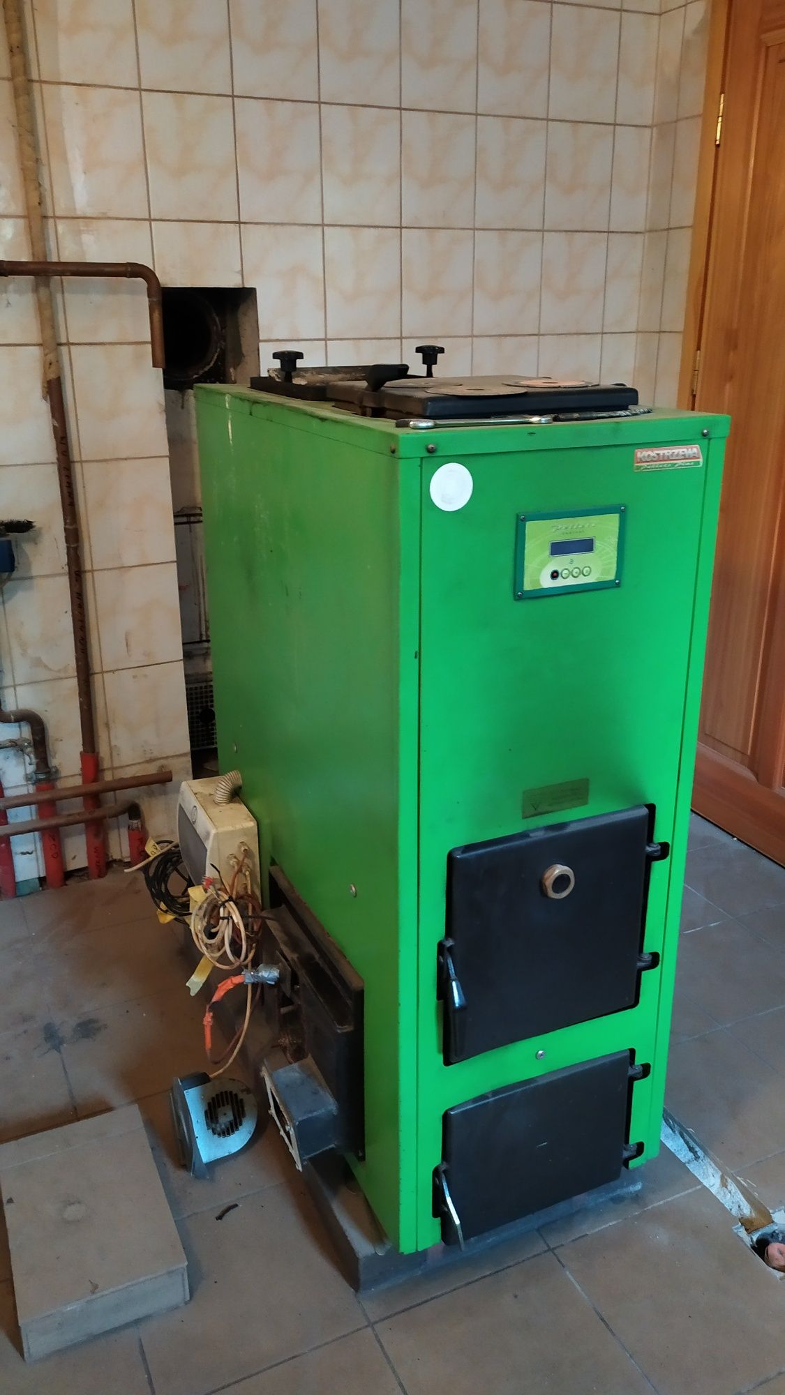 Części kotła kocioł Kostrzewa Pellets Plus Control 25 kW