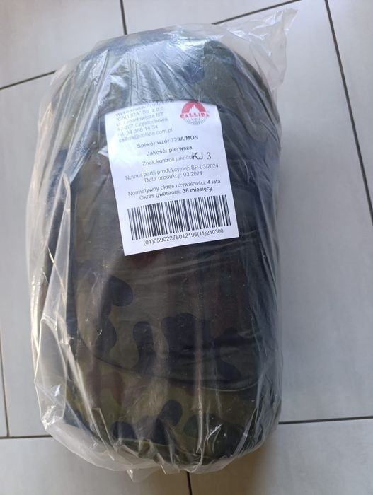 Nowy 2024 rok śpiwór wojsk specjalnych MON 729A 2 w 1