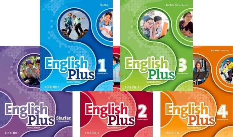 English plus 2nd starter 1, 2, 3, 4 Student's + workbook