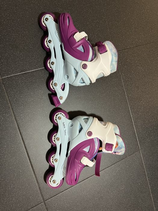 Patins em linha frozen