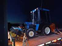 Iseki 2160 4x4 traktor traktorek zestaw zamiatarka piaskarka pług