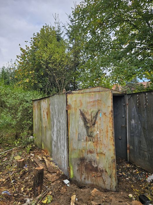 Garaż blaszany,  blaszak, gruba blacha 3 x 2m