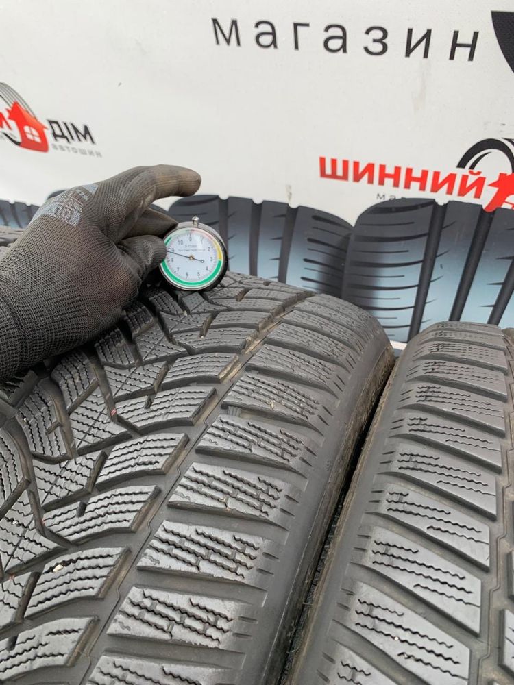 Шини 245/45 R18 пара Dunlop 7,5мм, зима, 2023р