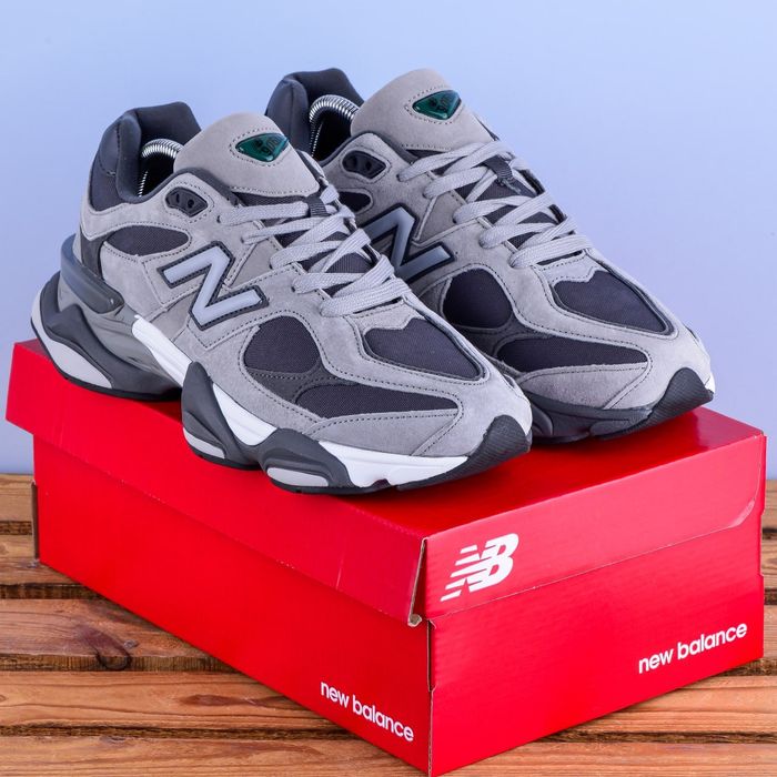 (2032) Термо Осінь-Зима Кросівки New Balance 9060 сірі (41-46)