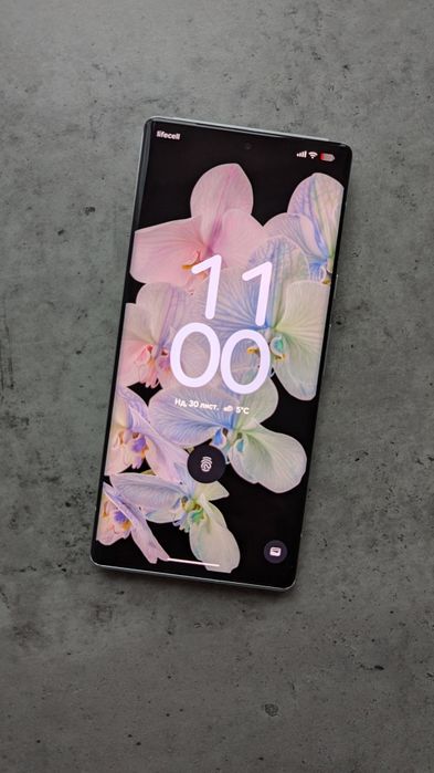 Google Pixel 6 Pro 128 Gb Snow OLED Neverlock Смартфон США Ідеал B+