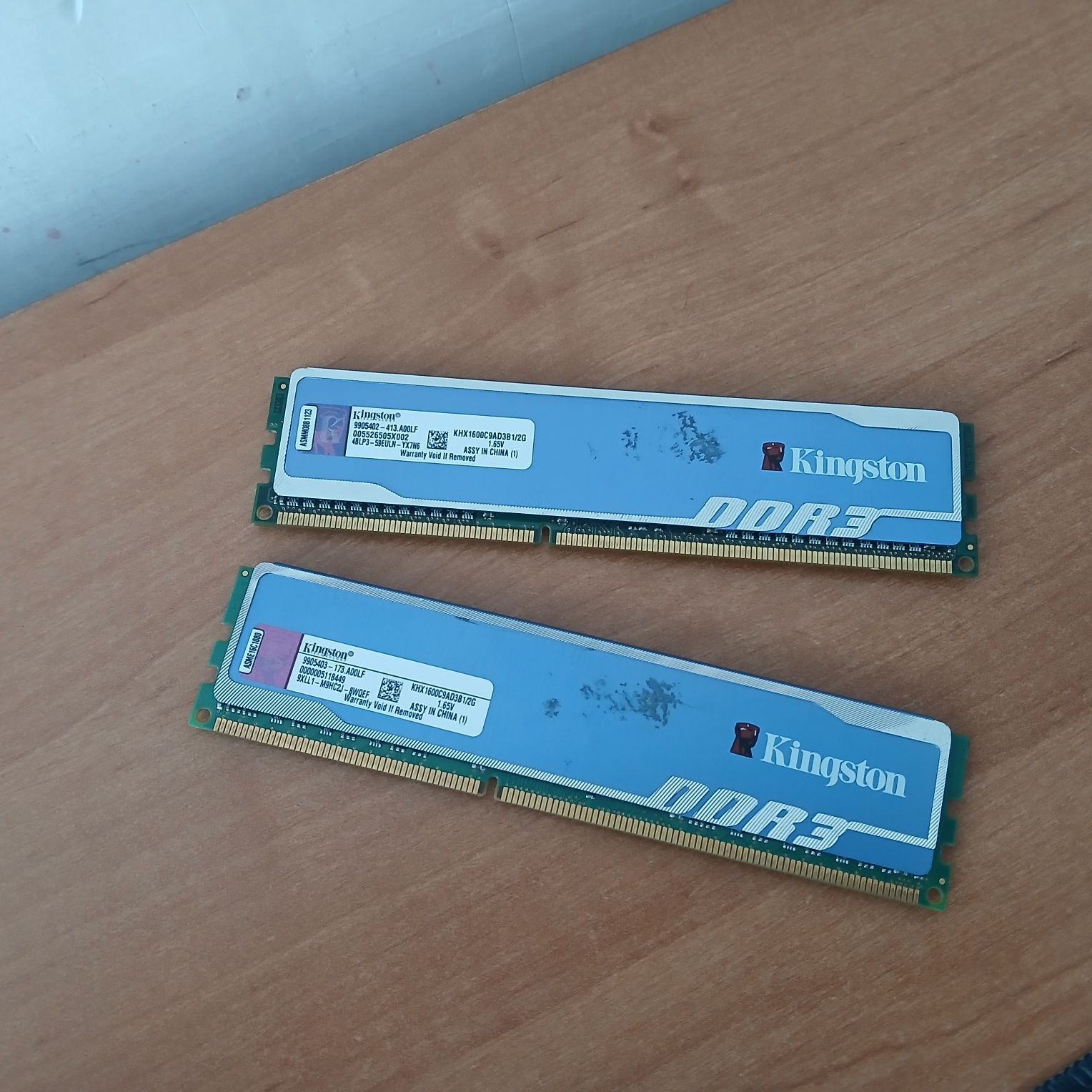 Оперативная память DDR3 8gb ram 4+4 HyperX Hyper X
