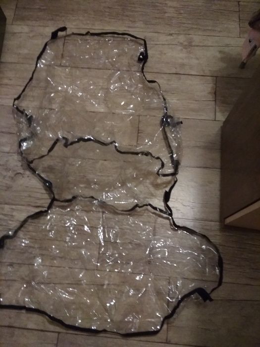 Folia przeciwdeszczowa na wózek gruba