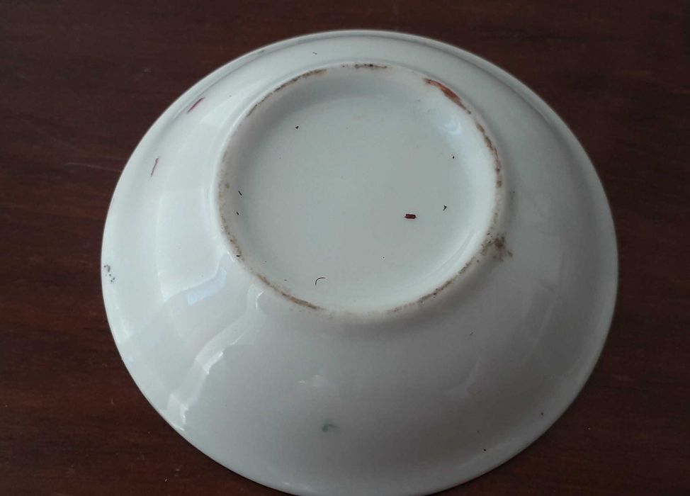 Duas Taças miniatura, em louça chinesa