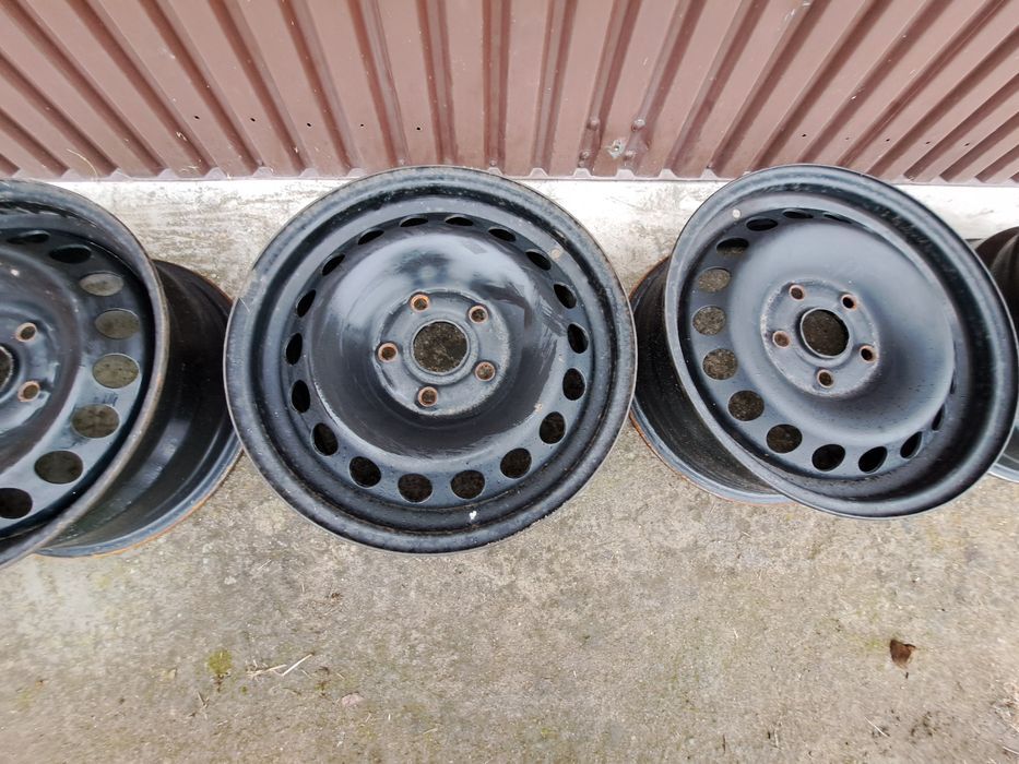 Felgi Stalowe 15 5x112  Ładne bez Rdzy ET47  6J