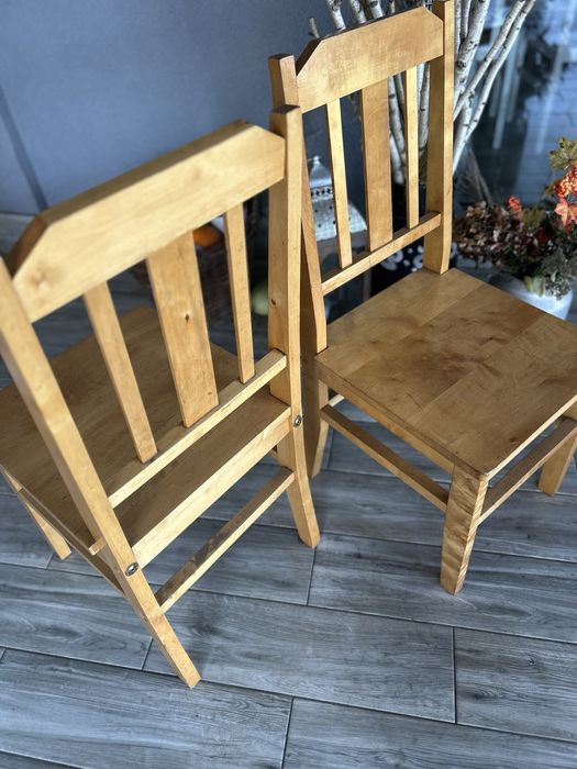 6 krzeseł sosonowo-brzozowych