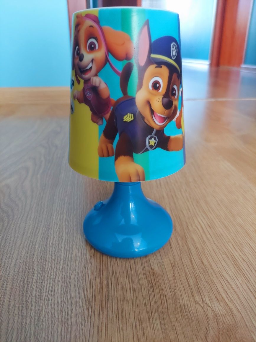 Lampka LED Psi Patrol dla dzieci