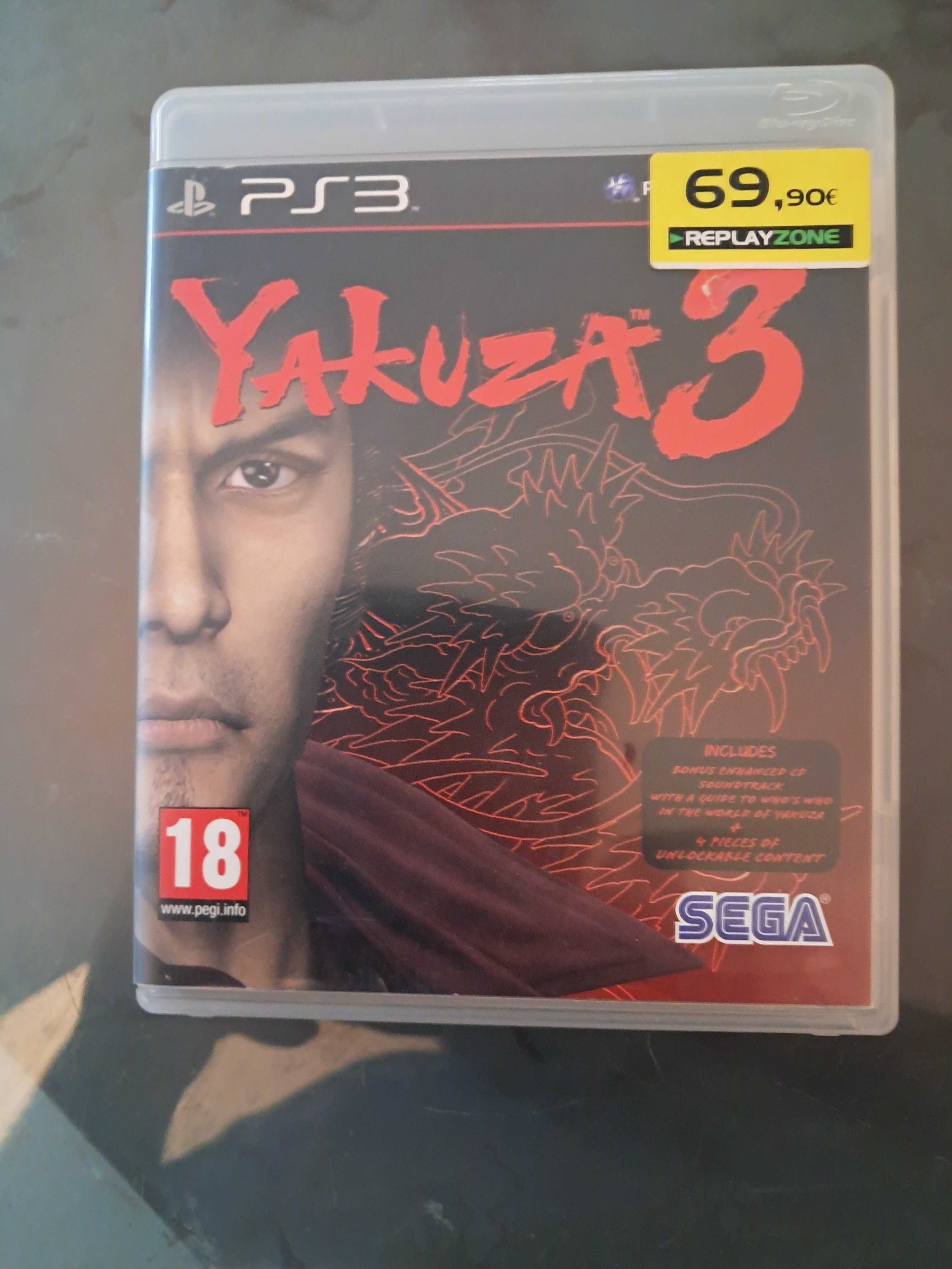 yacusa 3 para ps3  jogo de colecçao