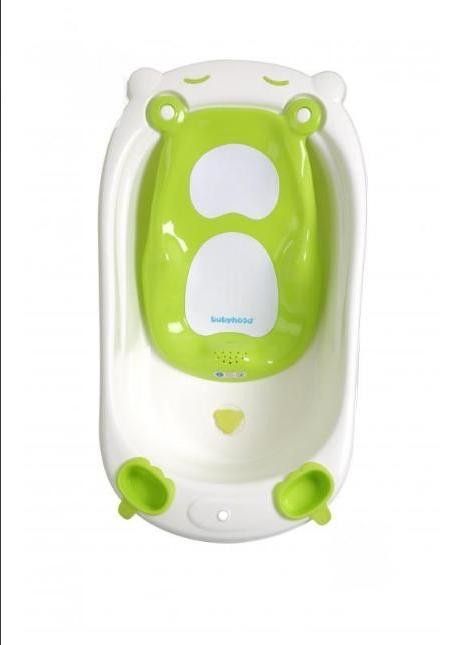 Дитяча ваночка для купання Babyhood Медведик зелений BH-307g