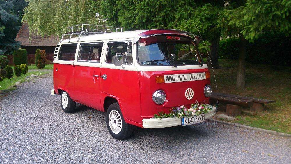 VW T2 OGÓREK - retro auto do wynajęcia śluby,wesela,sesje itp