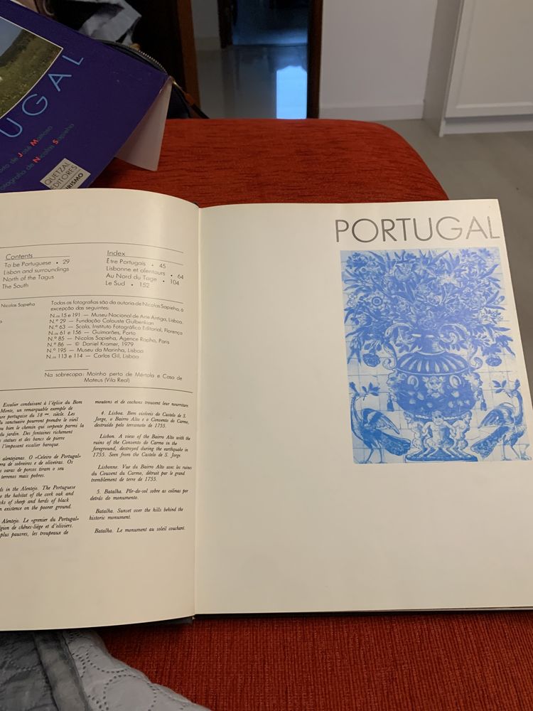 Livro Portugal -fotografias e texto de José Mattoso