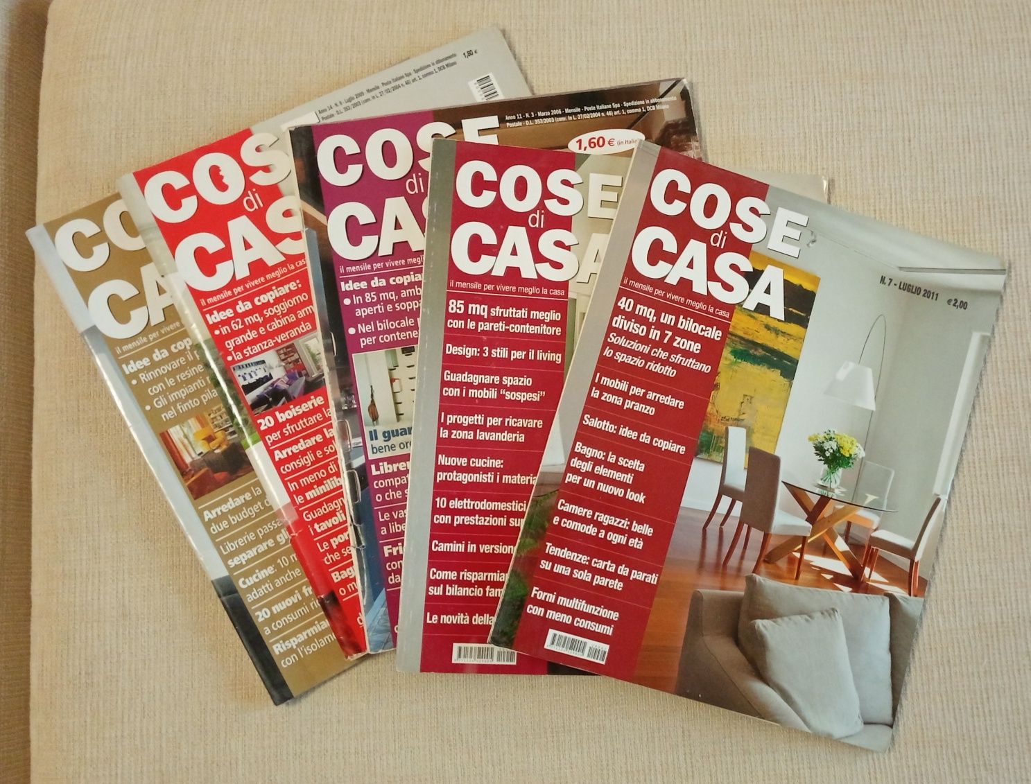 Журнали Bravacasa, Cose Di Casa, Casaviva, Casa Deco, Інтер'єр, Декор