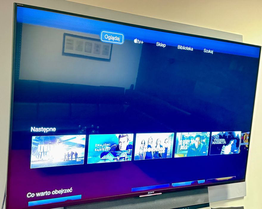 Apple TV A1469 + pilot + kabel zasilający